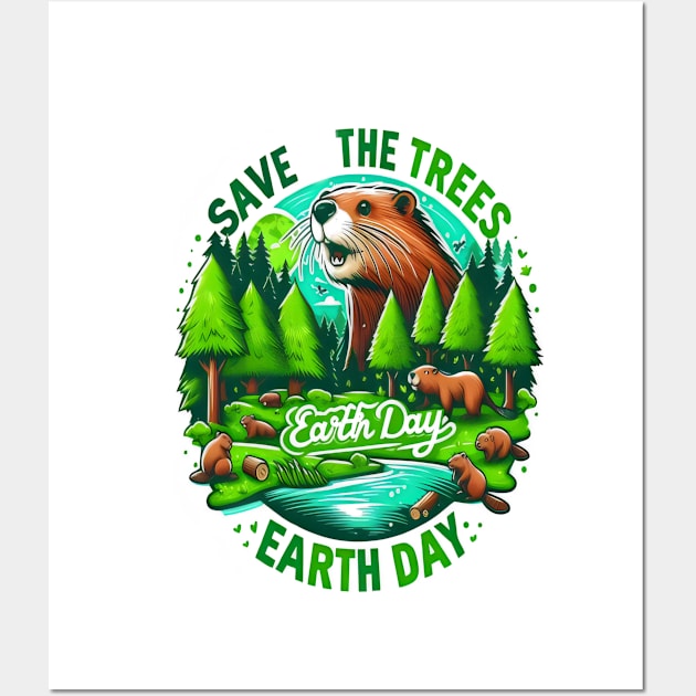 Guardians of the Forest: Earth Day Initiative Wall Art by coollooks